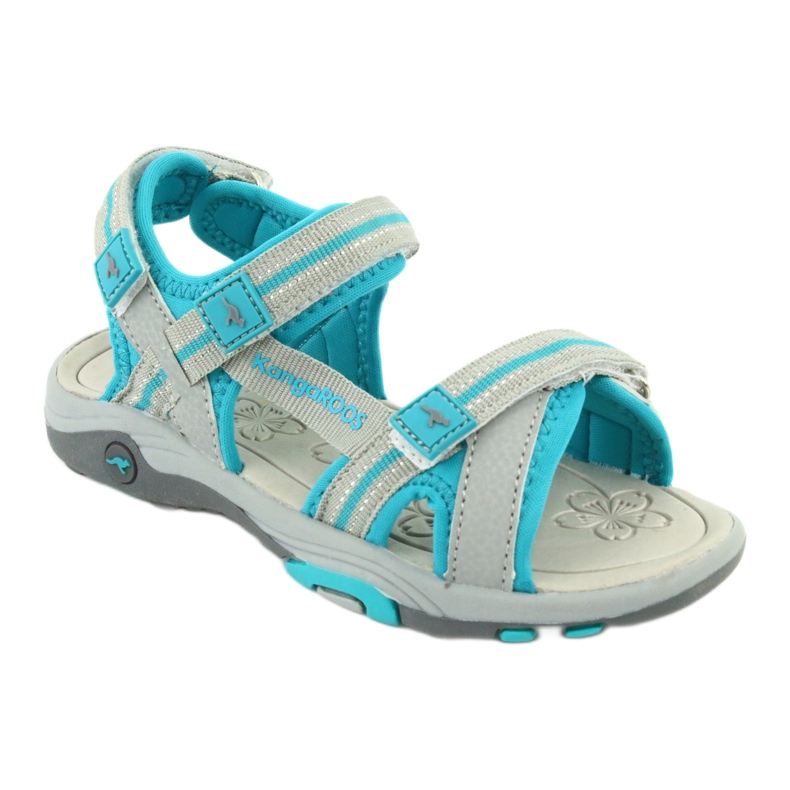 KangaRoos Sandals Girls 'Sandals insole 18335 Grigio-blu 1