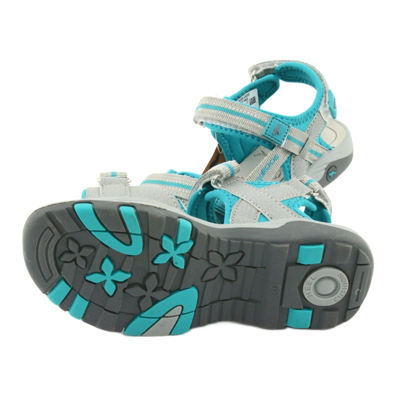 KangaRoos Sandals Girls 'Sandals insole 18335 Grigio-blu 5