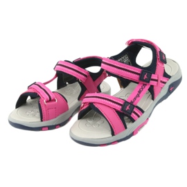 Sandali in schiuma rosa e blu navy kangaroos 18335 3