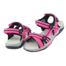 Sandali in schiuma rosa e blu navy kangaroos 18335 4