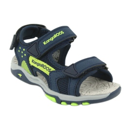 KangaRoos Boys sandals schiuma insale blu scuro/verde 18337 1