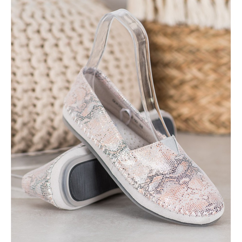 VINCEZA Slip in Pelle multicolore 1