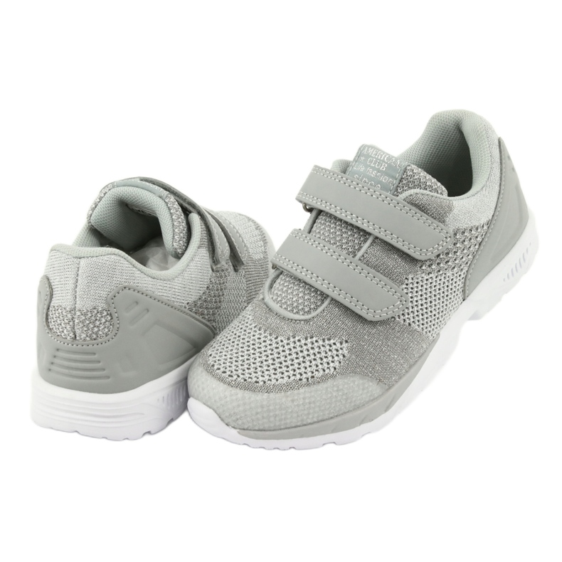 ADI sport bambina American Club ES16 grigio argento 4