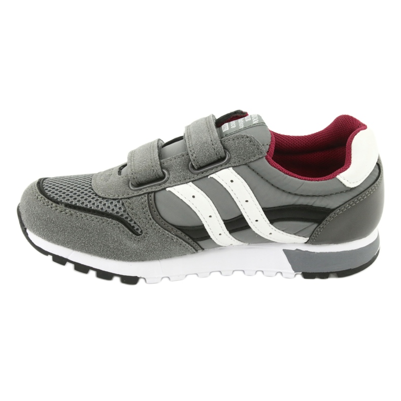 American Club Scarpe sportive grigie per bambini americane ES02 grigio 2