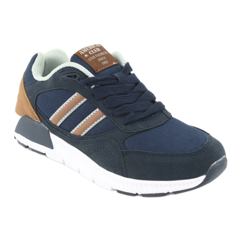 Scarpe sportive Navy American Club BS10 blu 1