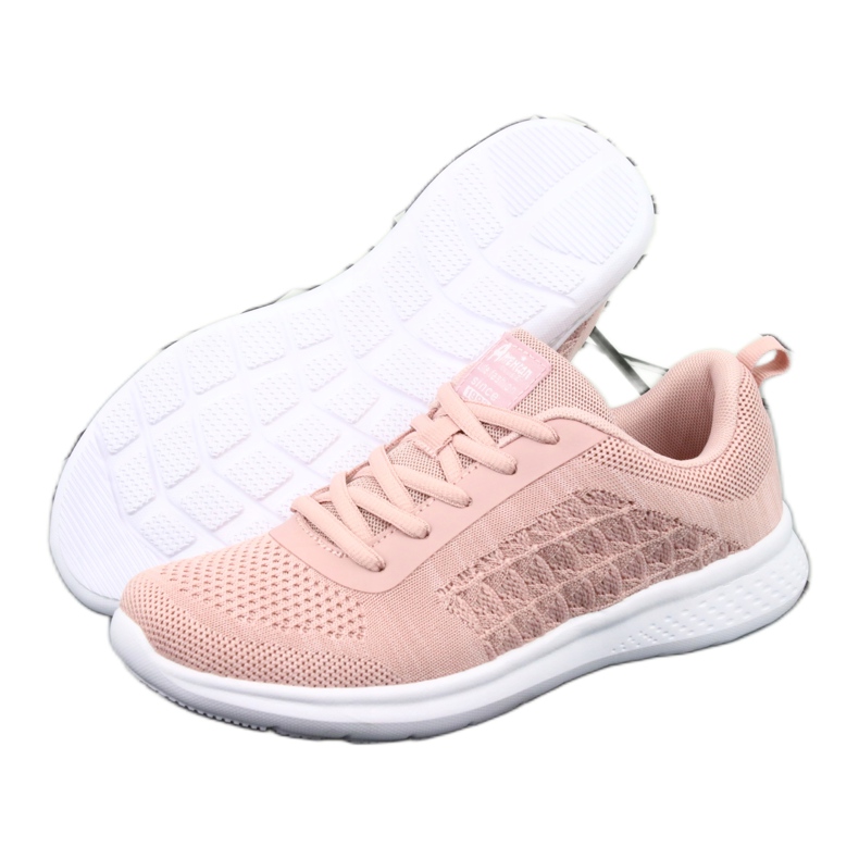 Scarpe sportive rosa American Club HA02 4