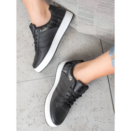 SHELOVET Scarpe alla moda sulla piattaforma nero 2