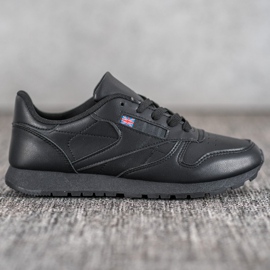 SHELOVET Scarpe Allacciate In Ecopelle nero 1