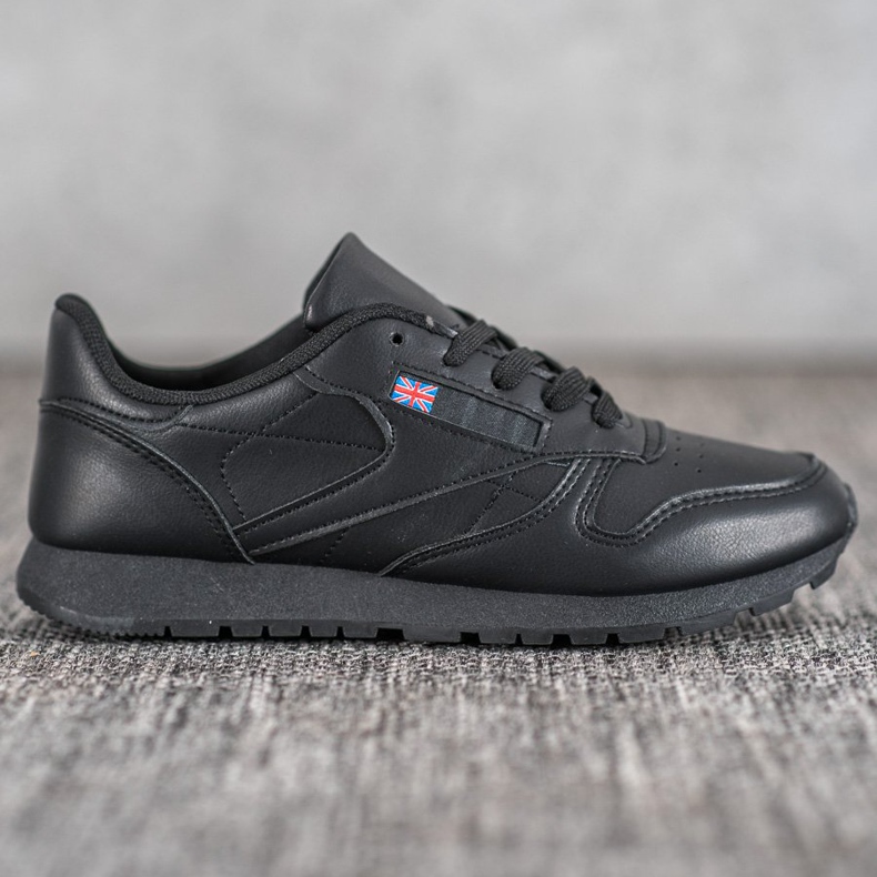 SHELOVET Scarpe Allacciate In Ecopelle nero 1