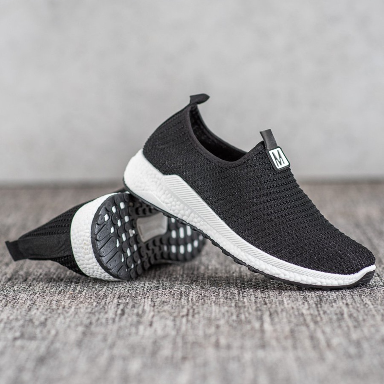 SHELOVET Slipon traforati nero 1