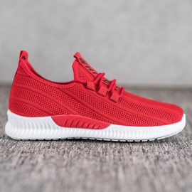 SHELOVET Scarpe rosse traforate rosso 1