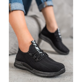 SHELOVET Scarpe traforate nere nero 2