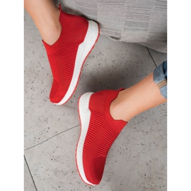 SHELOVET Slip sportivi rosso 2