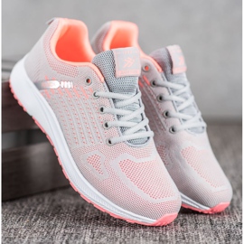 Ax Boxing Comode scarpe sportive traforate arancia grigio 1