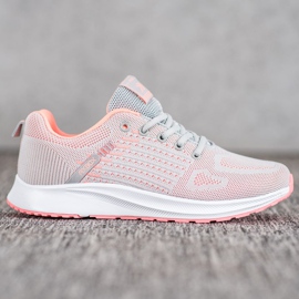 Ax Boxing Comode scarpe sportive traforate arancia grigio 2