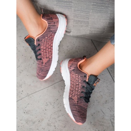 Ax Boxing Scarpe sportive con rete rosa 2