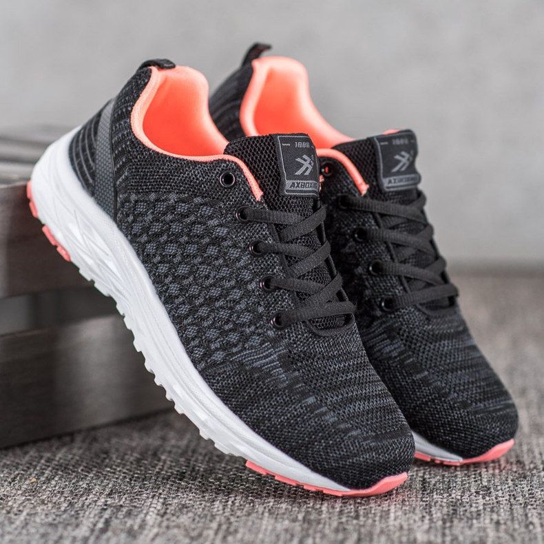 Ax Boxing Scarpe sportive con rete nero 1