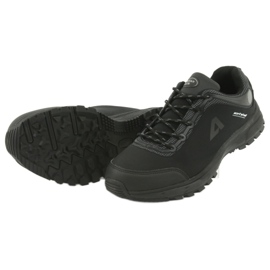 Scarpe sportive softshell impermeabili American Club HL02 nero grigio 5