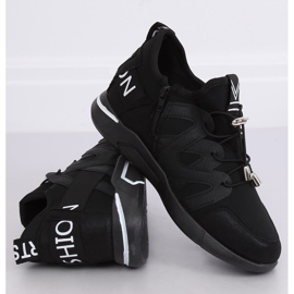 Scarpe sportive nere NB358P All Black nero 1