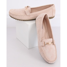 Mocassini donna beige ZA01P Beige 2