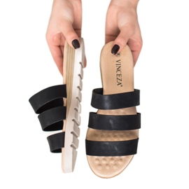 Pantofole VINCEZA nere nero 1