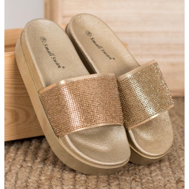 SHELOVET Pantofole Sulla Piattaforma giallo 1