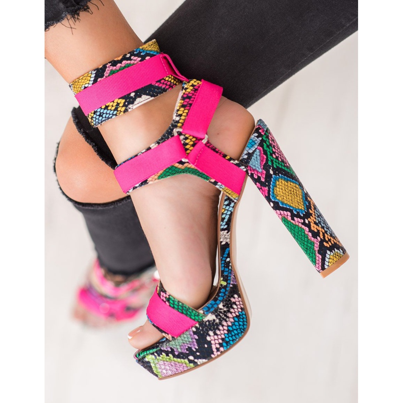 Seastar Sandali colorati alla moda multicolore 1
