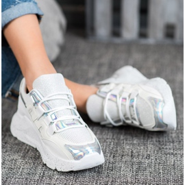 Seastar Sneakers Con Glitter bianco 1