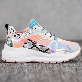 Seastar Scarpe da ginnastica colorate alla moda multicolore 1