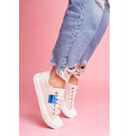 Sneakers rosa traforate da donna Big StarFF274033 1