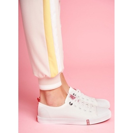 Scarpe da donna bianche sneakers Big Star FF274087 bianco 1
