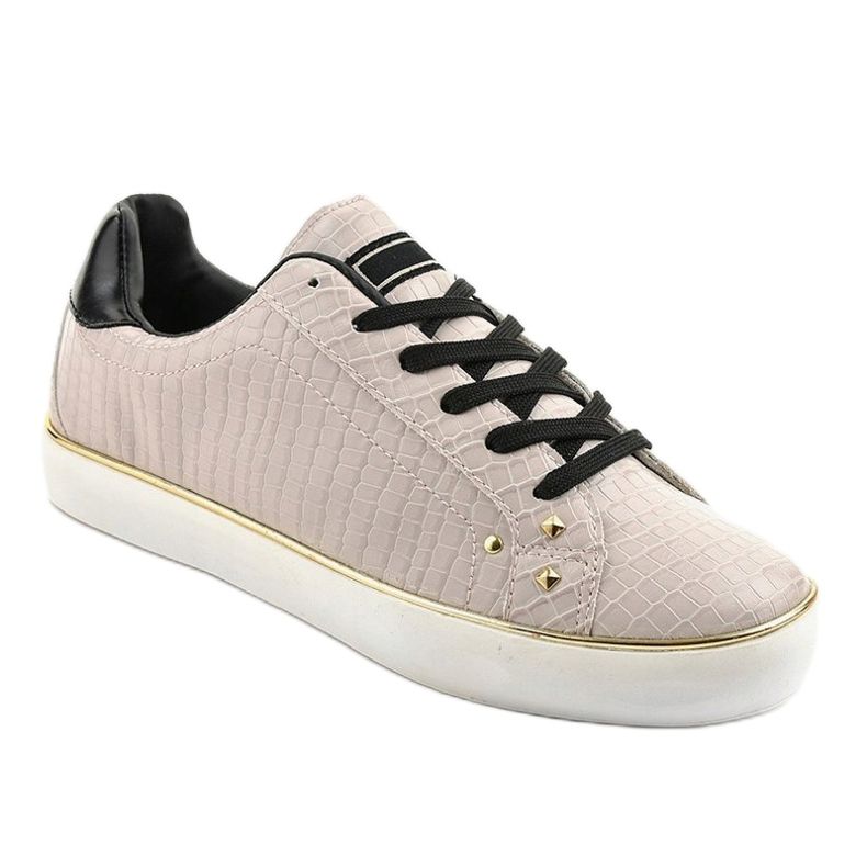 Sneakers da donna eleganti rosa 6173-Y 1
