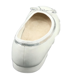 Ballerine con fiocco bianco perla American Club GC29/19 multicolore 3