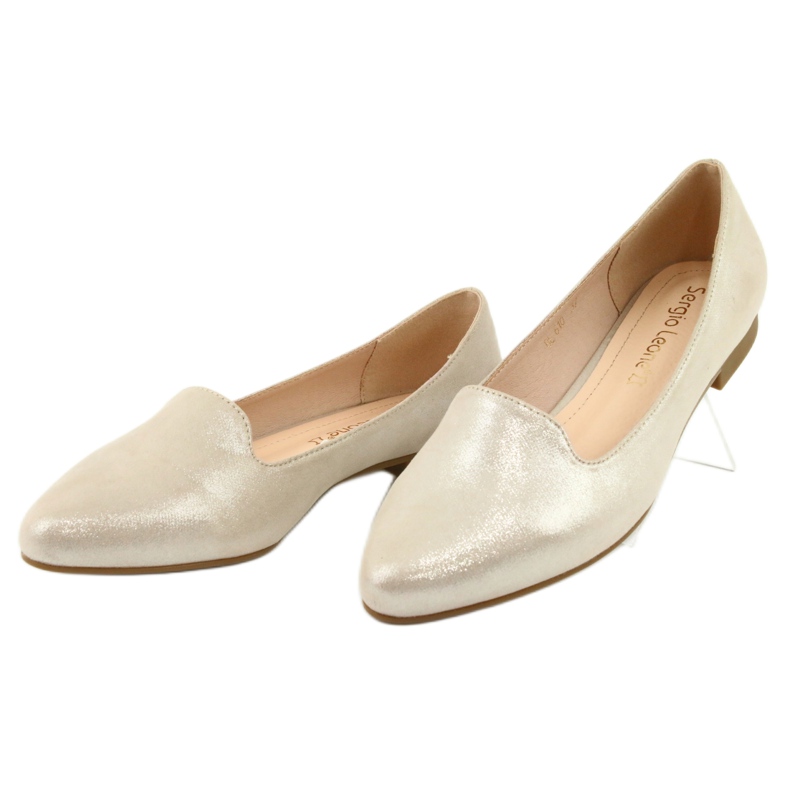 Ballerine Lords oro Sergio Leone 610 d'oro 3