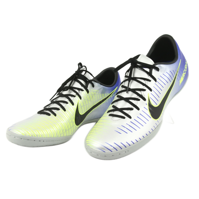 Scarpe indoor Nike MercurialX Victory Vi Neymar Ic M 921516-407 d'argento 3