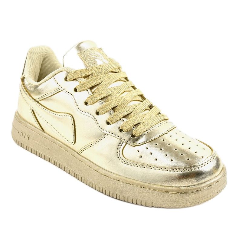 Scarpe sportive dorate lucide B731-37 d'oro 1