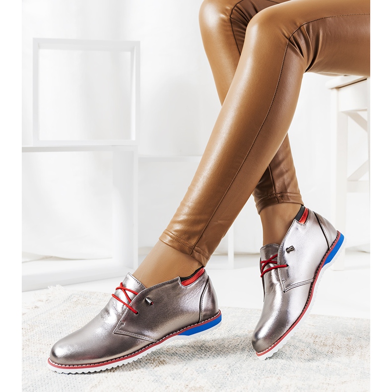 Scarpe jazz argento JFL651-2 grigio 1