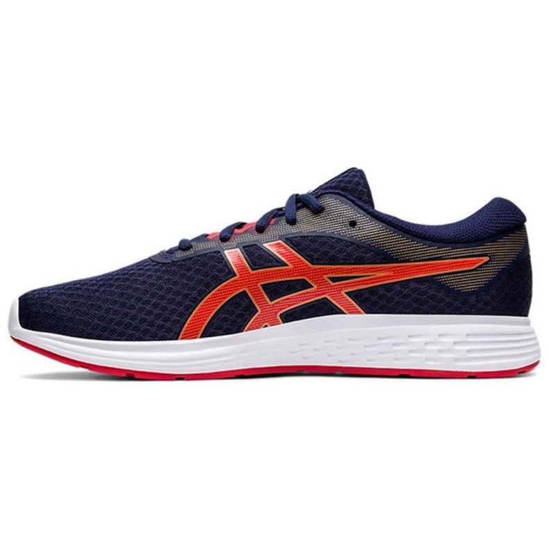 Asics Patriot 11 M 1011A568-402 scarpe da uomo rosso blu navy 1
