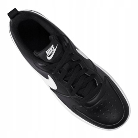 Nike Court Borough Low 2 (GS) Jr BQ5448-002 scarpe nero 5