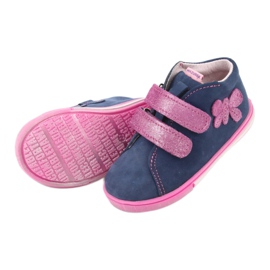 MAZUREK 264 MOTORE -NAVY/Stivali a farfalla rosa blu 5