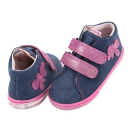 MAZUREK 264 MOTORE -NAVY/Stivali a farfalla rosa blu 4
