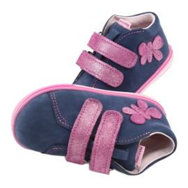 MAZUREK 264 MOTORE -NAVY/Stivali a farfalla rosa blu 6