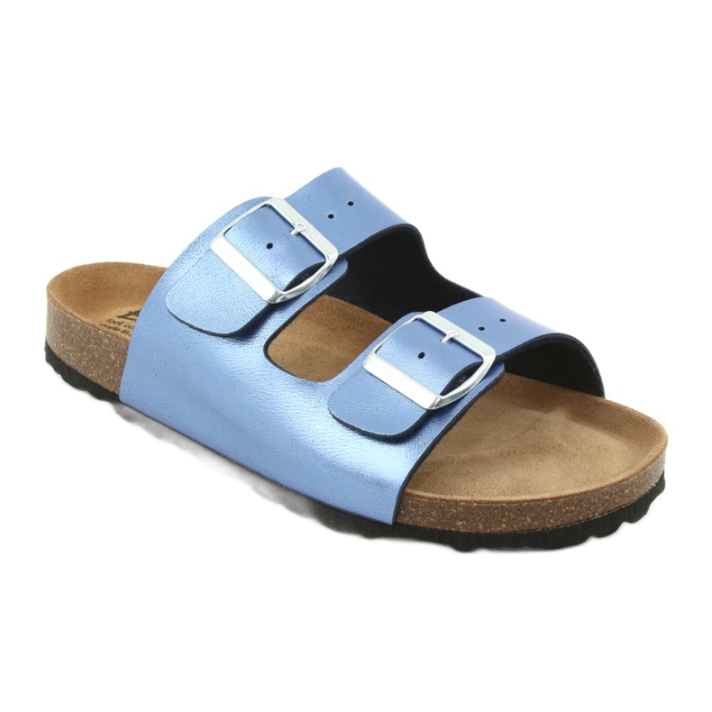 Pantofole mediche IZZI, BIOX Alex blu 1