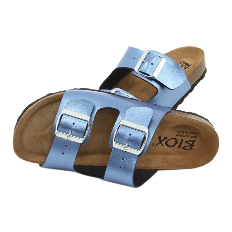 Pantofole mediche IZZI, BIOX Alex blu 5