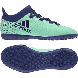 Scarpe da calcio Adidas X Tango 17.3 Tf Jr CP9027 multicolore blu 1