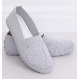 Sneakers in rete grigia NB338P Grigio 1
