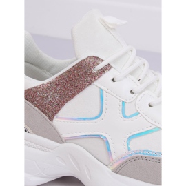 Scarpe sportive bianche HL-12 Bianco bianca 1