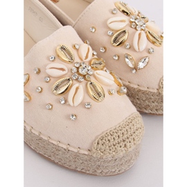 Espadrillas beige da donna JH96P Beige 1