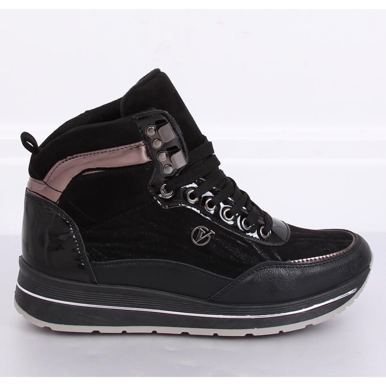 Scarpe sportive alte nere JM6825R Negro nero 1