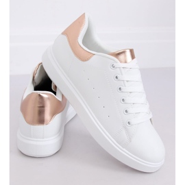 Sneakers da donna bianche LA85P Champagne bianca 1